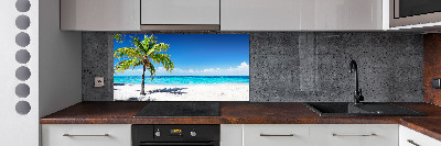Panel do kuchni Tropikalna plaża
