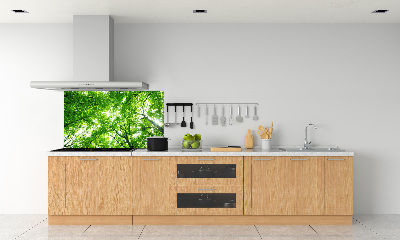 Panel dekor szkło Zielony las