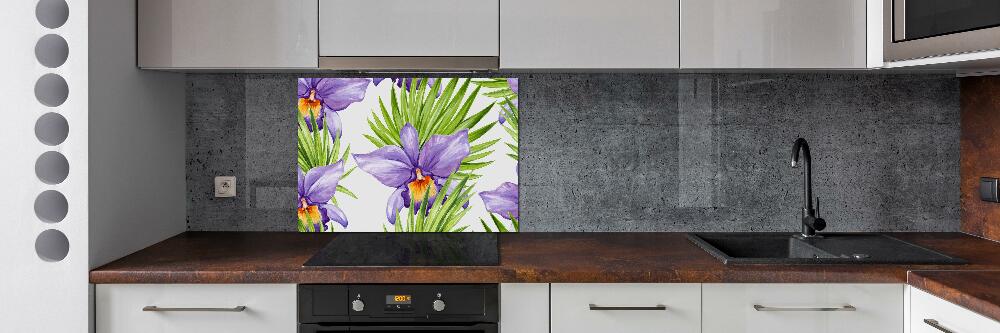 Panel między meble w kuchni Orchidea