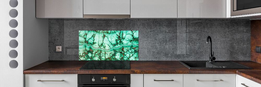 Panel do kuchni Malachit tekstura