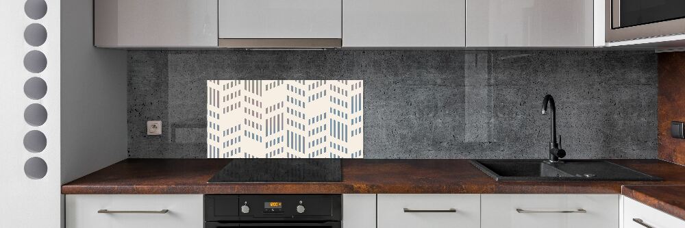 Panel do kuchni Geometryczne tło