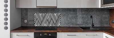 Panel do kuchni Geometryczne tło