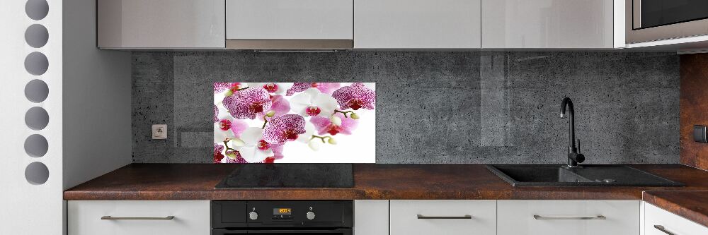 Panel między meble w kuchni Orchidea