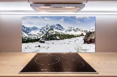 Panel dekor szkło Hale Tatry