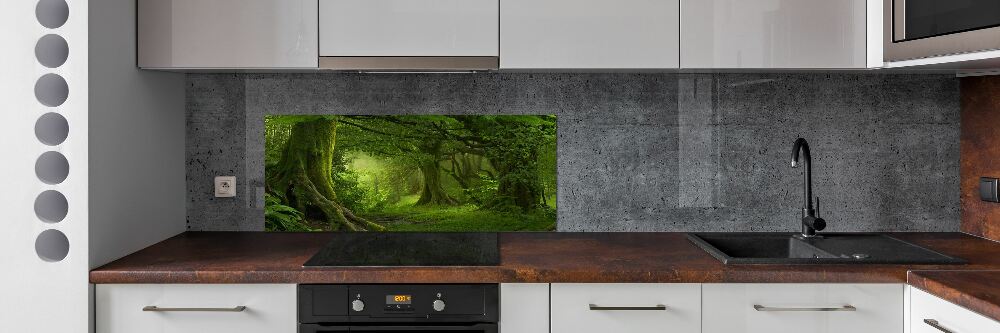 Panel do kuchni Tropikalna dżungla