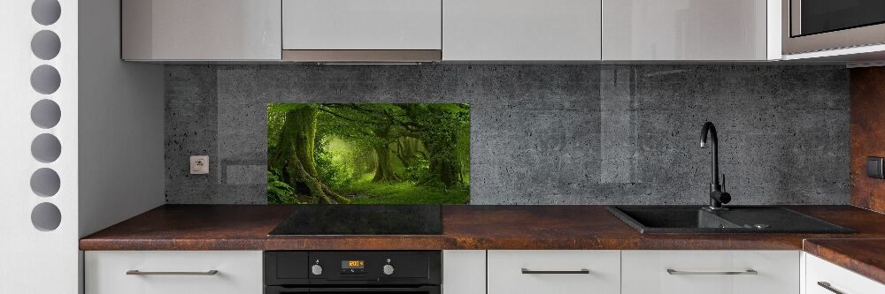 Panel do kuchni Tropikalna dżungla
