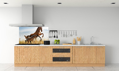 Panel lacobel Klacz ze źrebięciem