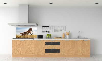 Panel lacobel Klacz ze źrebięciem