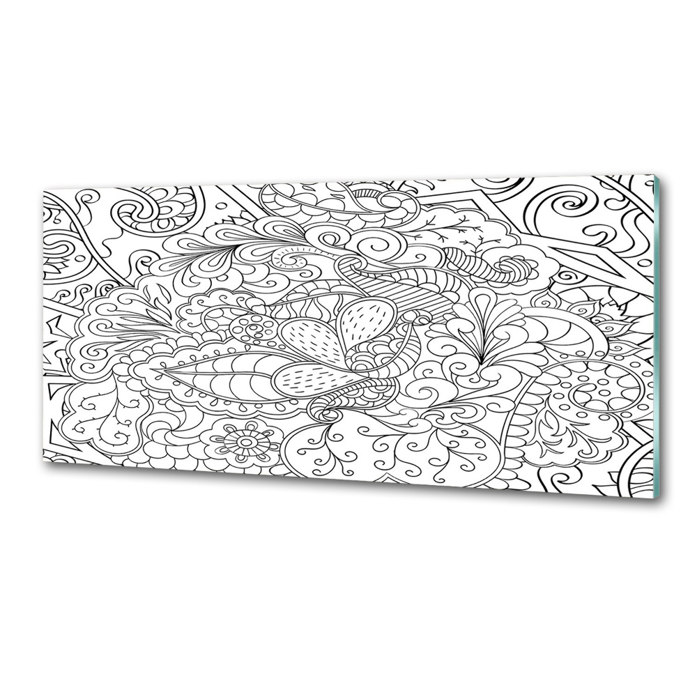 Panel między meble w kuchni Ornamenty
