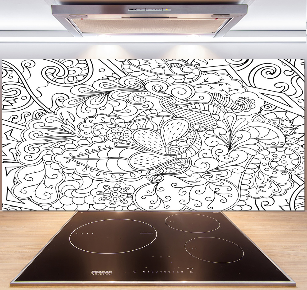 Panel między meble w kuchni Ornamenty