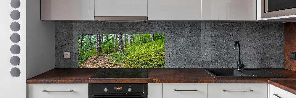 Panel do kuchni Leśna ścieżka