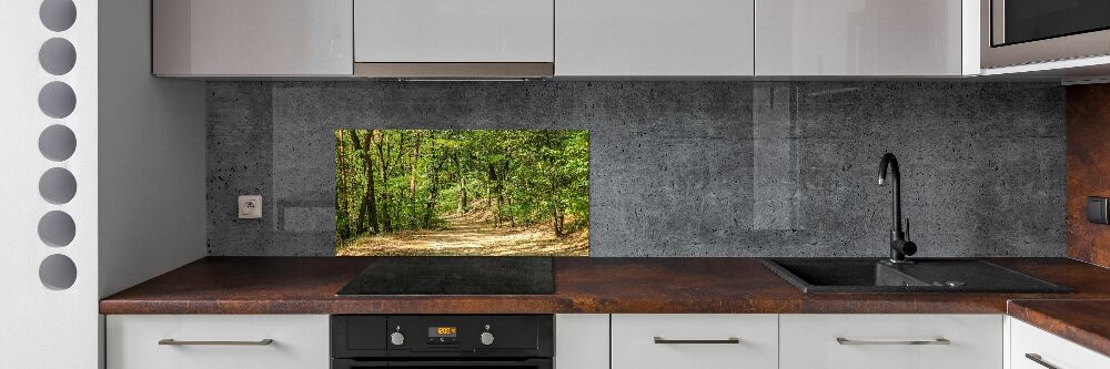 Panel do kuchni Leśna ścieżka