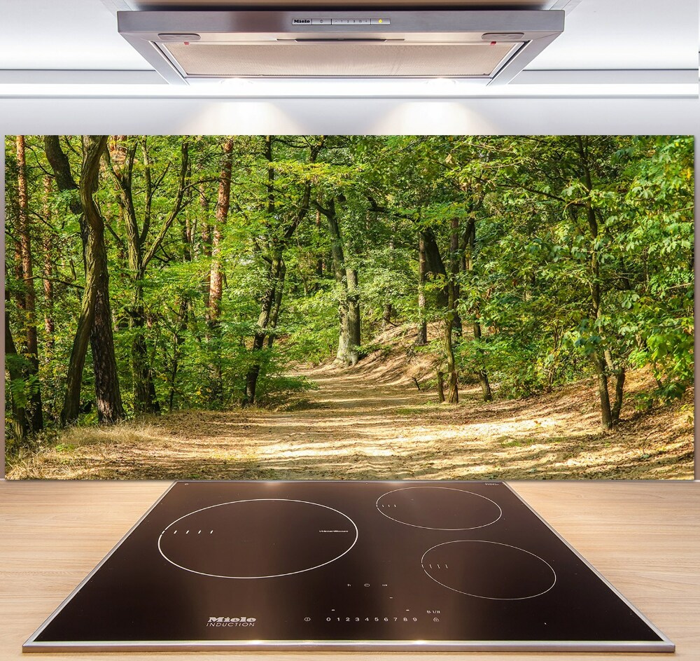 Panel do kuchni Leśna ścieżka