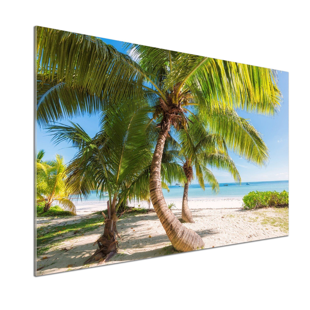 Panel do kuchni Tropikalna plaża