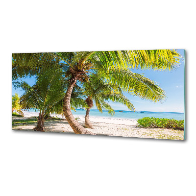 Panel do kuchni Tropikalna plaża