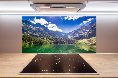 Panel do kuchni Morskie oko Tatry