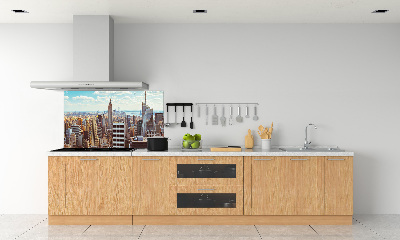 Panel lacobel Nowy Jork lot ptaka