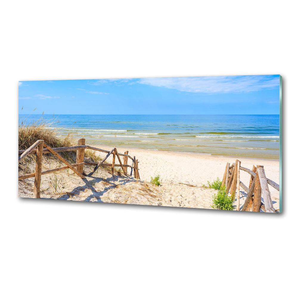 Panel do kuchni Wejście na plażę