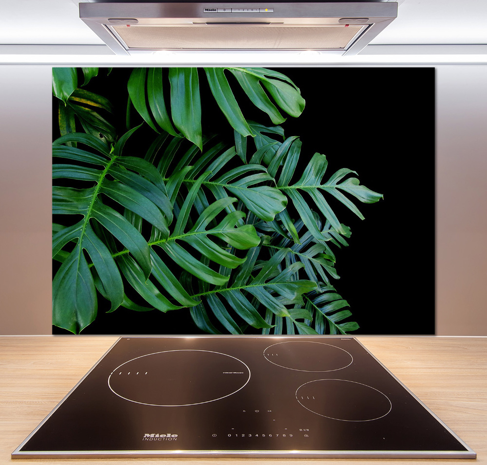 Panel między meble w kuchni Monstera