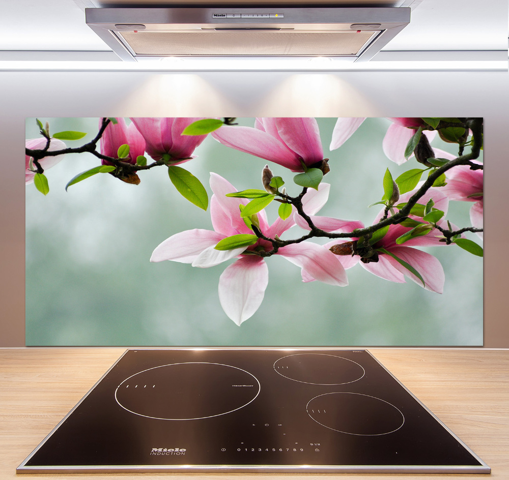 Panel między meble w kuchni Magnolia