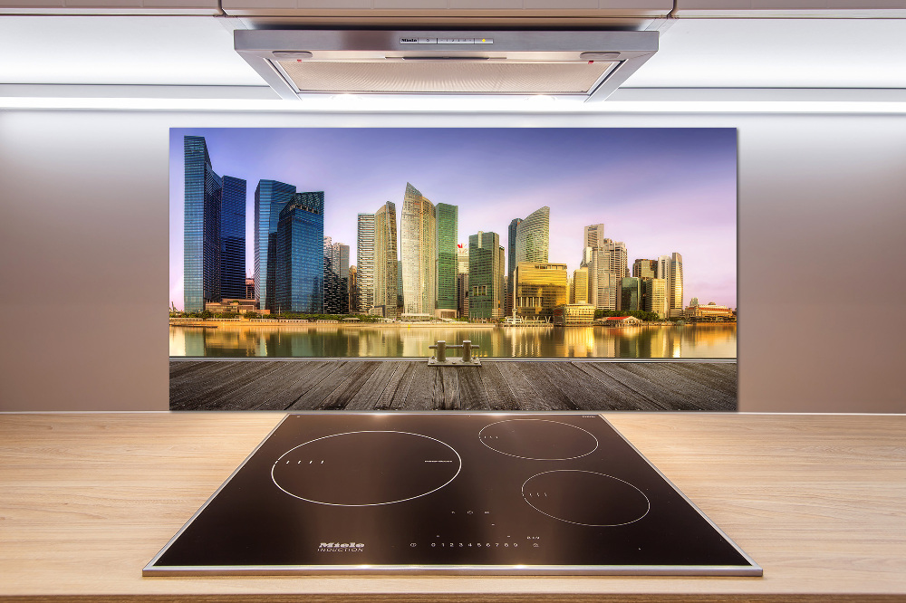 Panel między meble w kuchni Singapur