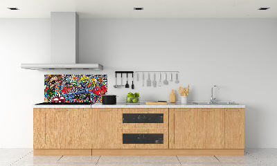 Panel do kuchni Muzyczny kolaż