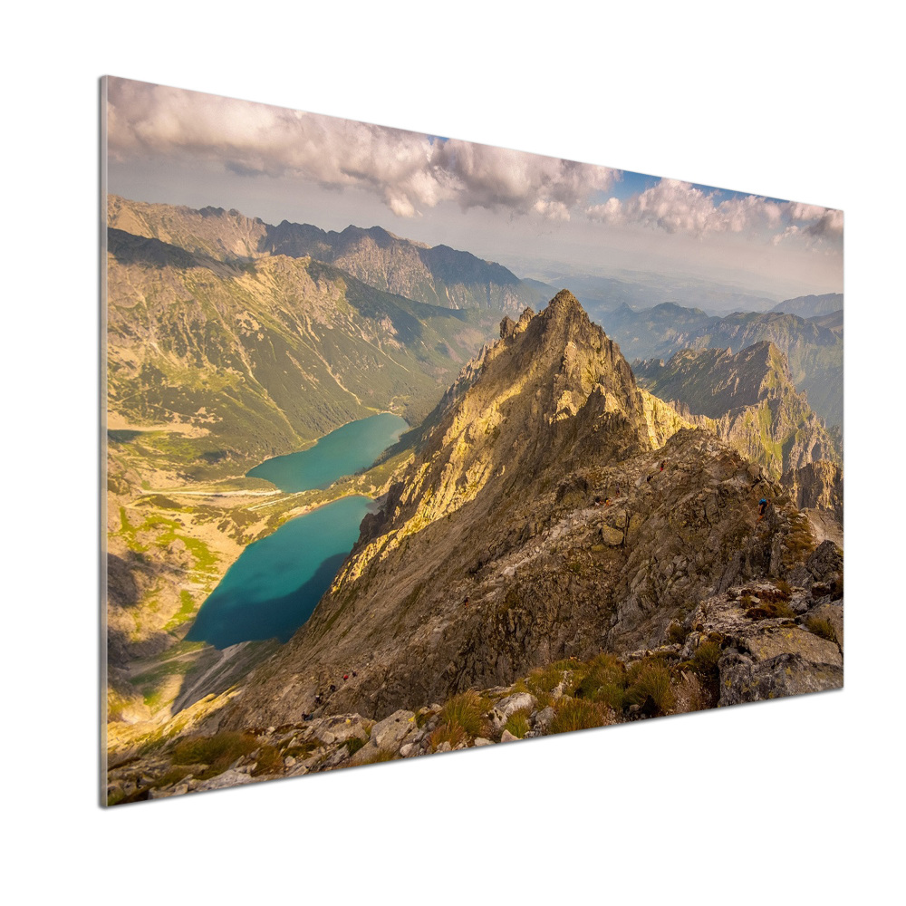 Panel do kuchni Morskie oko Tatry