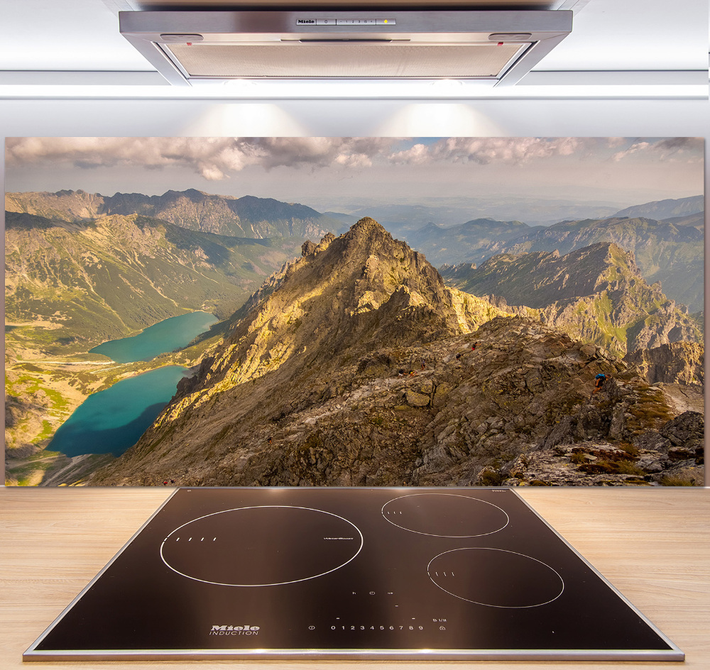 Panel do kuchni Morskie oko Tatry