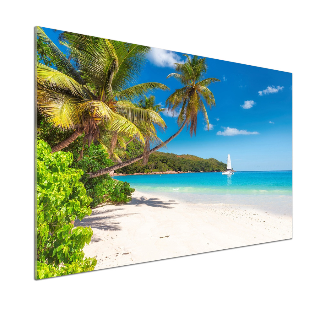Panel do kuchni Tropikalna plaża