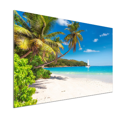 Panel do kuchni Tropikalna plaża