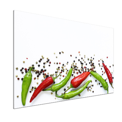 Panel do kuchni Papryczki chilli