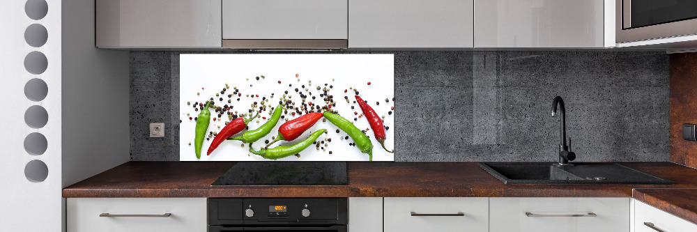 Panel do kuchni Papryczki chilli