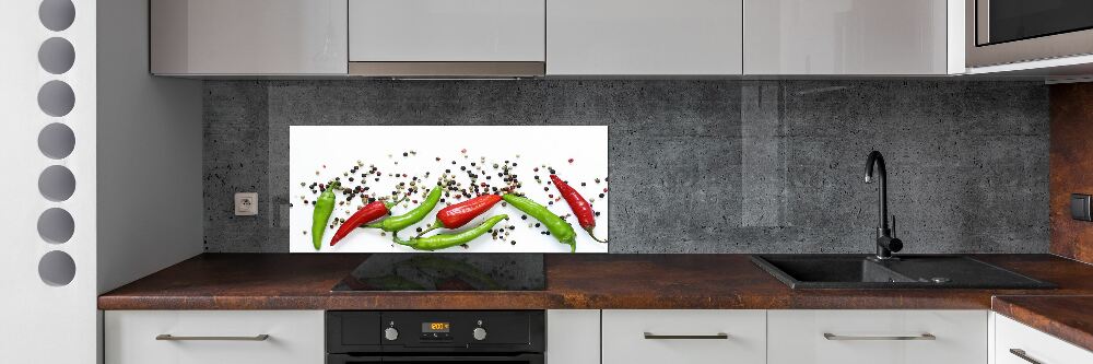 Panel do kuchni Papryczki chilli