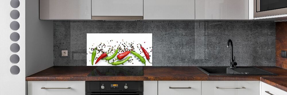 Panel do kuchni Papryczki chilli
