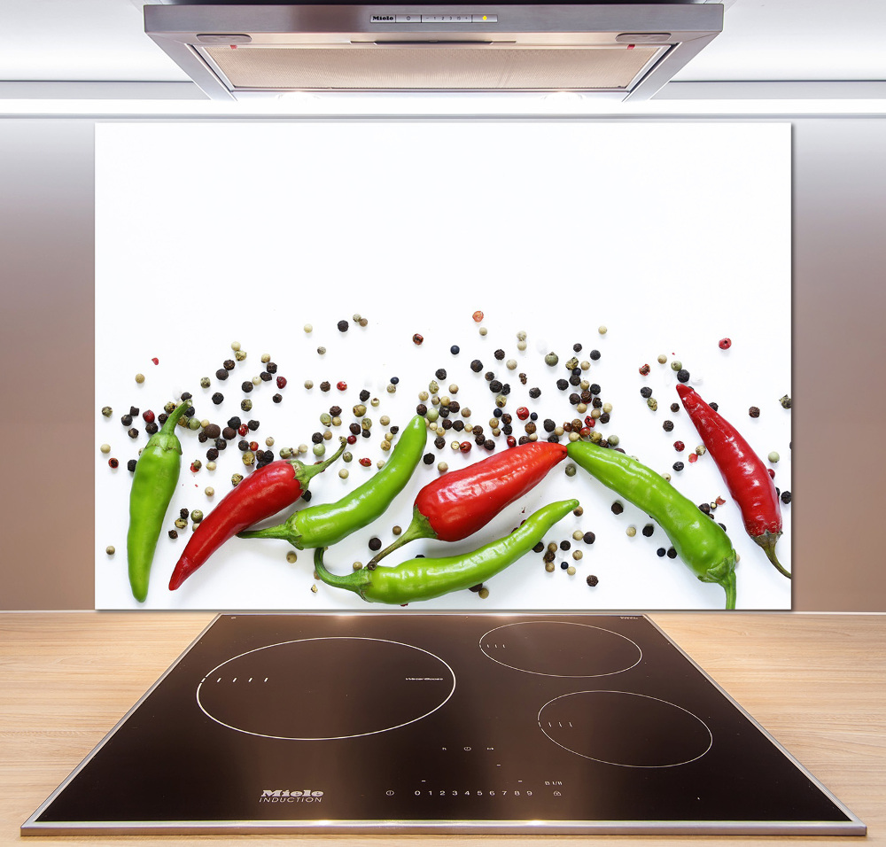 Panel do kuchni Papryczki chilli