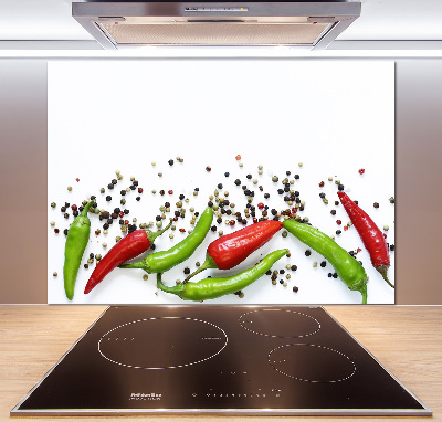 Panel do kuchni Papryczki chilli