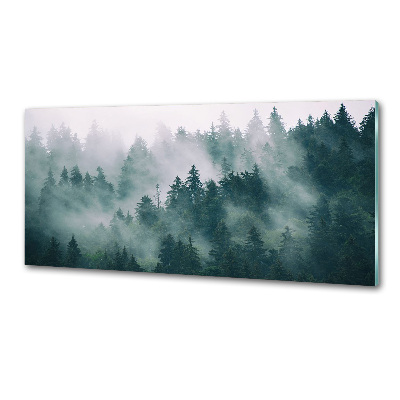 Panel do kuchni Mgła nad lasem