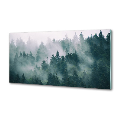 Panel do kuchni Mgła nad lasem