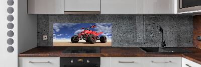 Panel do kuchni Quad na pustyni