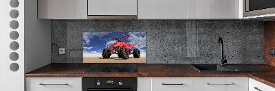 Panel do kuchni Quad na pustyni