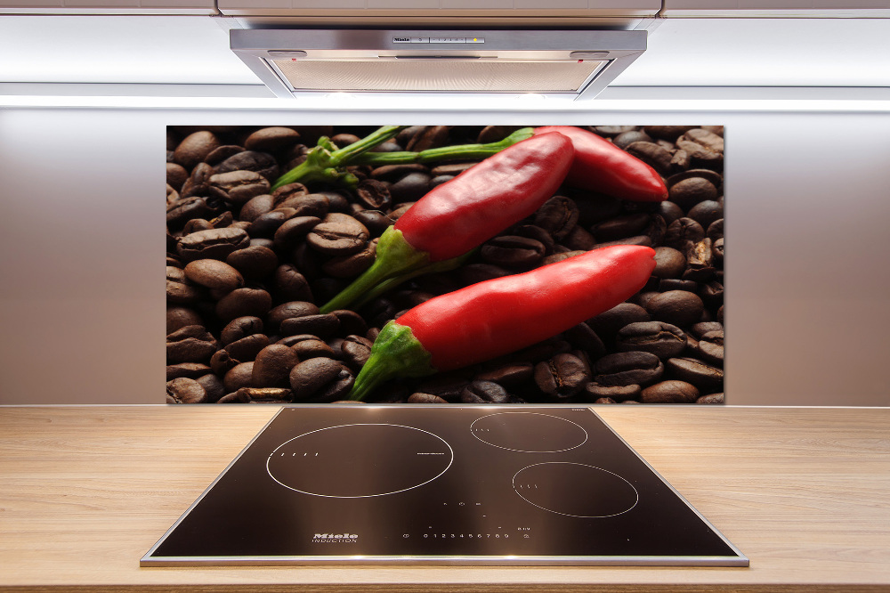 Panel do kuchni Chilli i kawa