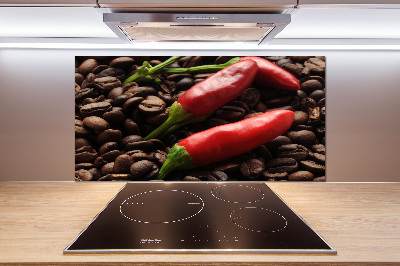 Panel do kuchni Chilli i kawa