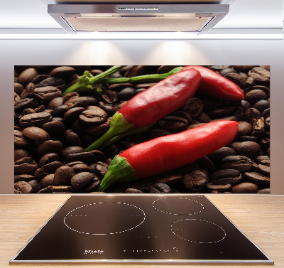 Panel do kuchni Chilli i kawa