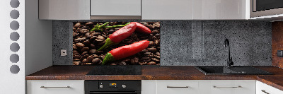 Panel do kuchni Chilli i kawa