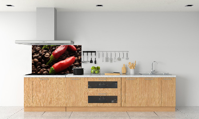 Panel do kuchni Chilli i kawa