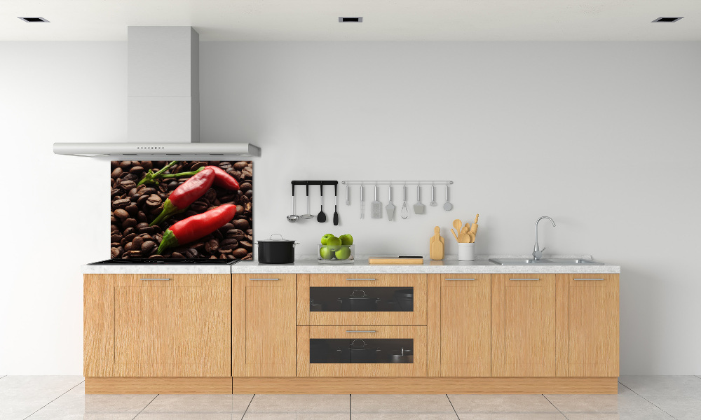 Panel do kuchni Chilli i kawa