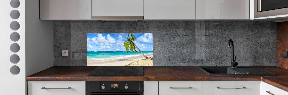 Panel do kuchni Tropikalna plaża