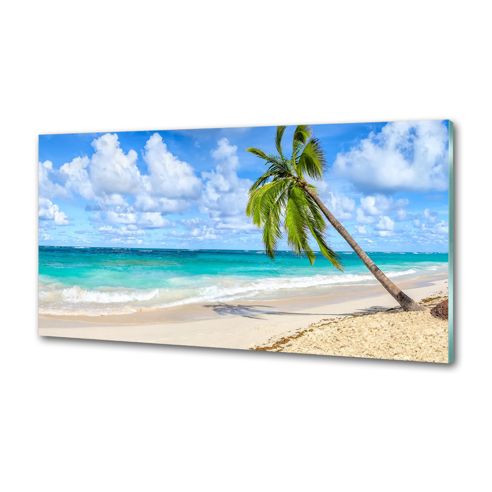 Panel do kuchni Tropikalna plaża