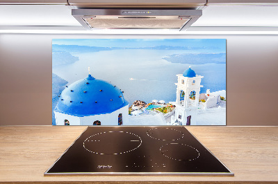 Panel do kuchni Santorini Grecja