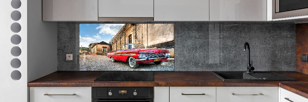Panel do kuchni Czerwony Chevrolet